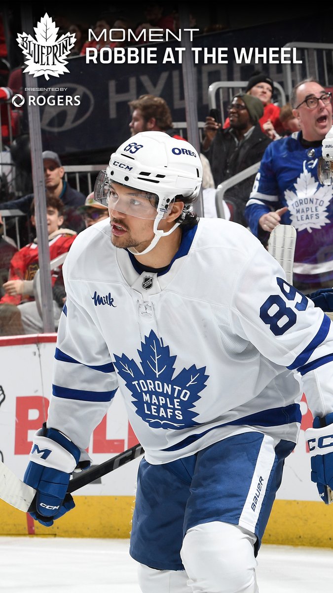 Robbie at the Wheel The Leaf: Blueprint Moment presented by Rogers