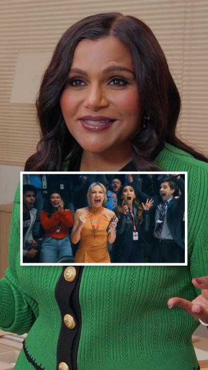 A glimpse behind the scenes of Mindy Kaling's new comedy Running Point—dropping THIS THURSDAY!