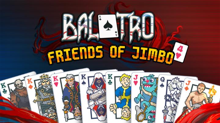 We've been dealt a good hand 🃏 Play Balatro: Friends of Jimbo today with @XboxGamePass!