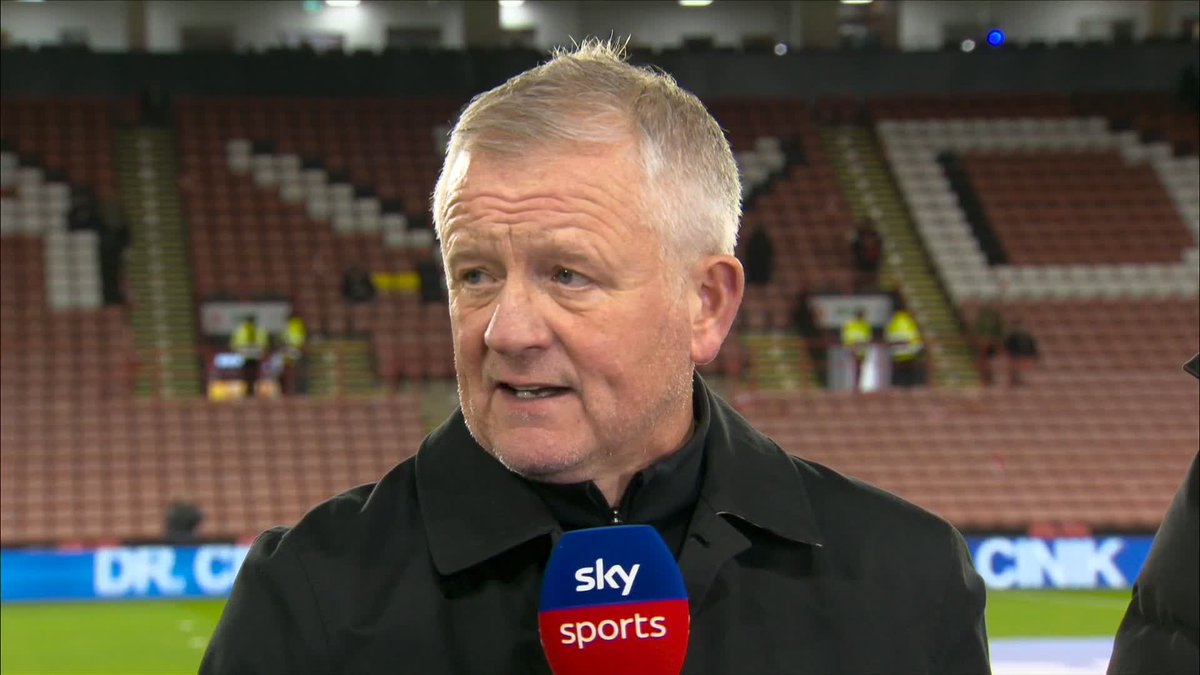 "So Chris, big game tonight!" "Is it?" ๐คฃ Sheffield United boss Chris Wilder looks ahead to the Blades' clash with the 'toughest team in the division', Leeds United โ