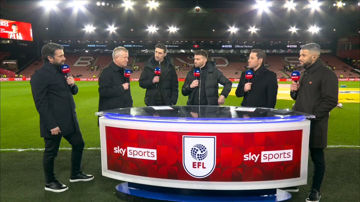 "One of my favourite players I've managed in my 1000 games" 🤝 High praise for tonight's panellist Chris Basham from his former boss Chris Wilder ❤️🤍