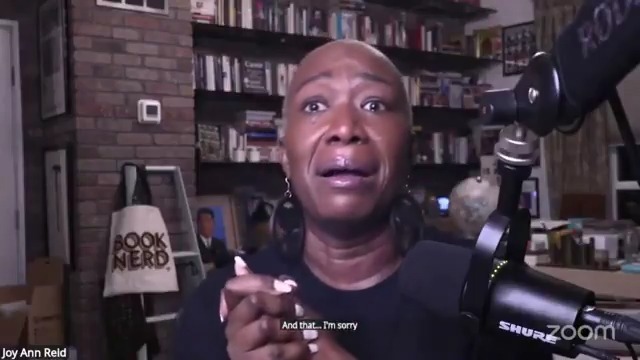Joy Reid tearfully reacts to her show being canceled by MSNBC: “Black Lives Matter… Immigrants… Gaza… I’m not sorry that I stood up for those things.”