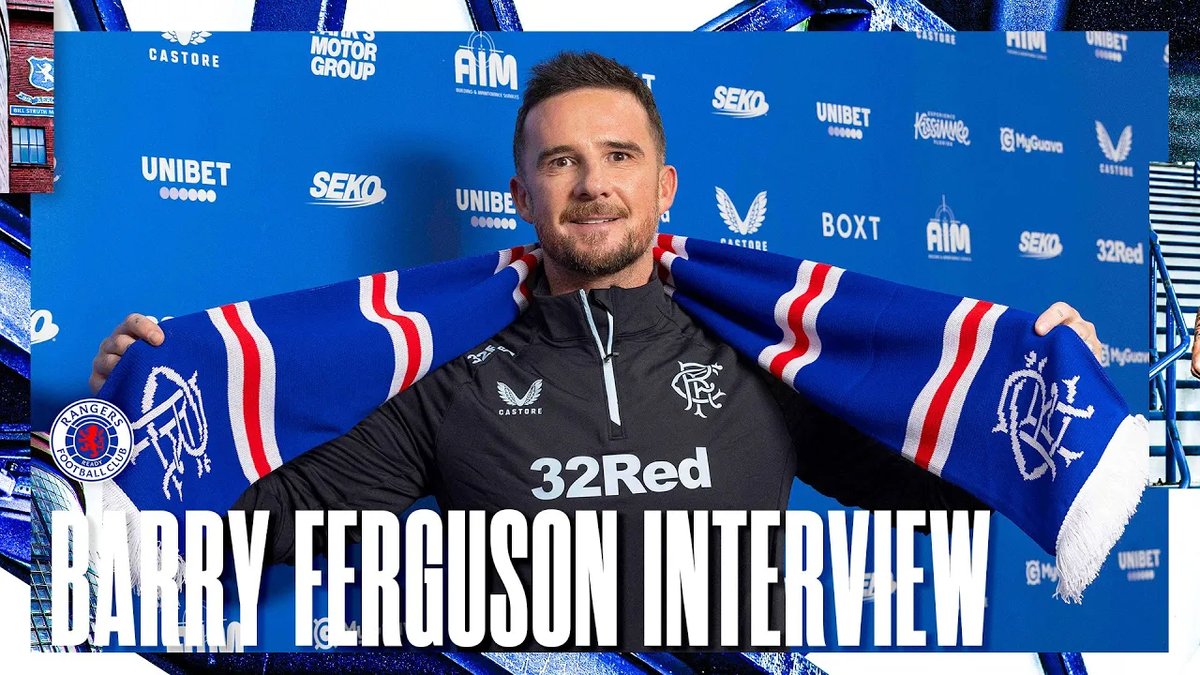 New Rangers Head Coach Barry Ferguson has spoken to RangersTV