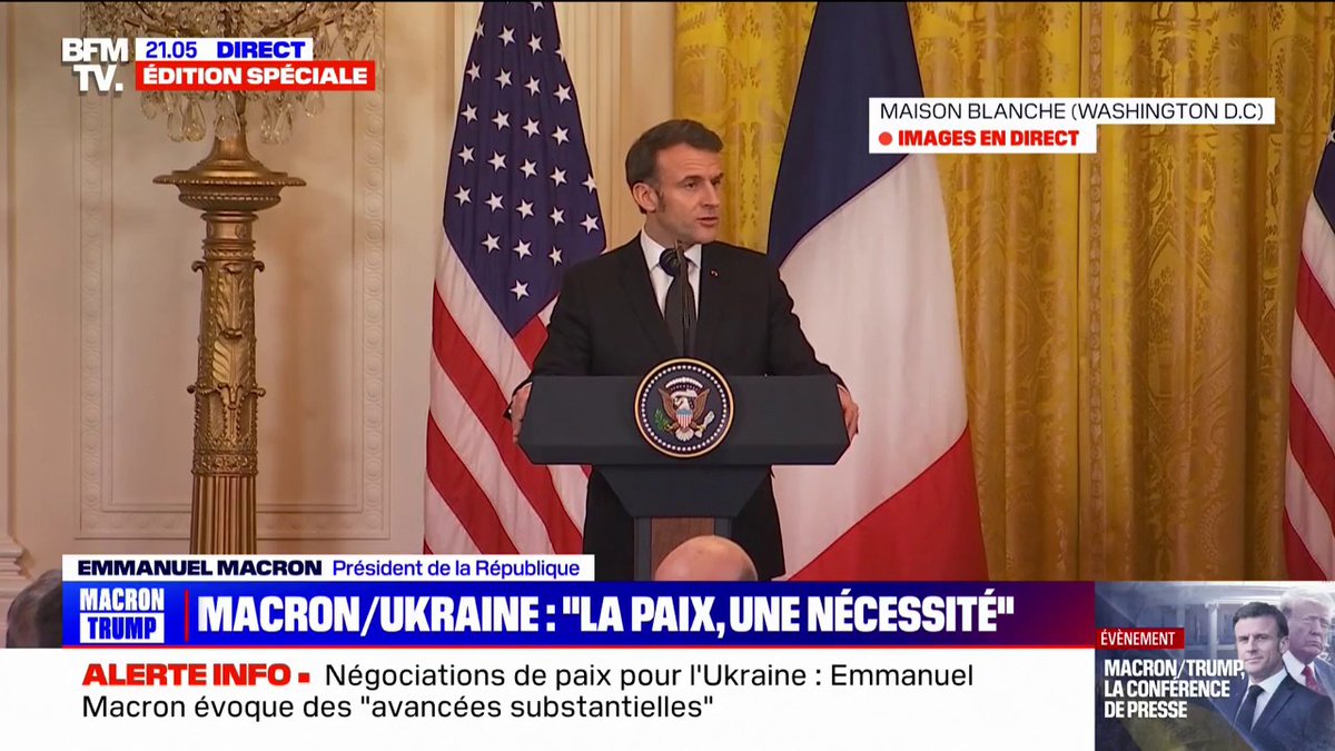 Emmanuel Macron: "Les Européens doivent encore faire davantage pour la sécurité de l'Europe"