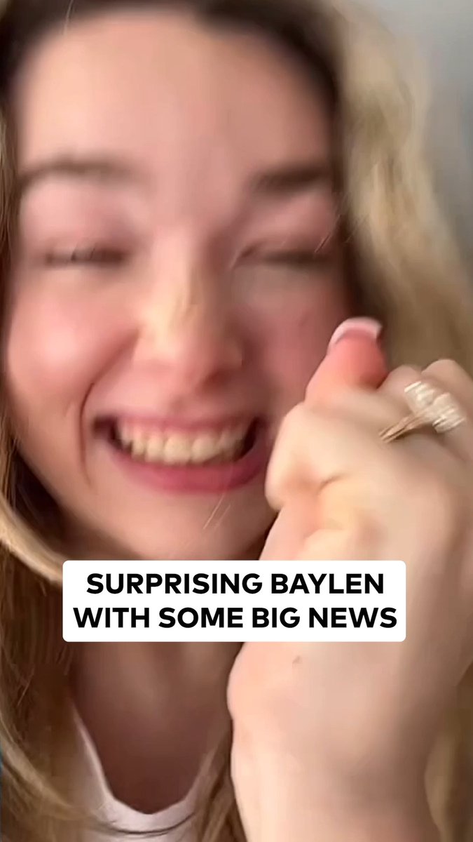 Celebrating with Baylen! Excited to share #BaylenOutLoud will be back for a season two 🎉