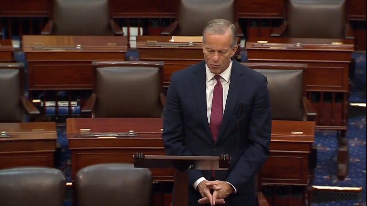 Early Friday morning, the Senate passed a budget resolution to lay the groundwork for border, energy, and national security legislation. We considered many amendments from my Democrat colleagues. Missing from their list? Anything border-related. Republicans are focused on action. Democrats are focused on distraction.