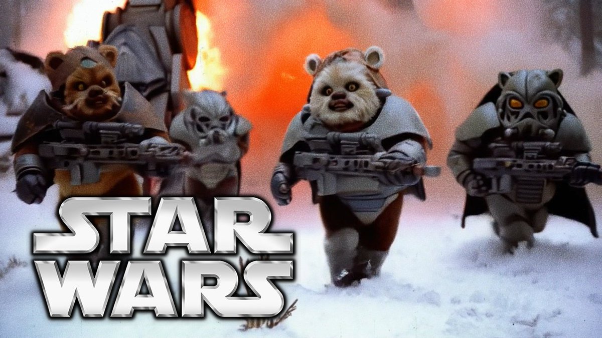 Trying this again... Star Wars 4 (1994) - Arnold Schwarzenegger, Samuel L. Jackson, Ian McDiarmid (my X account is not monetized) Made with toad Hailuo AI (MiniMax) Adobe Stability AI