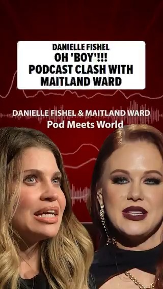 #DanielleFishel revisited her heated estrangement from her former #BoyMeetsWorld costar #MaitlandWard -- and it's safe to say, it sparked one heck of a firestorm! 😱 Full story here 👉 🎥: Pod Meets World