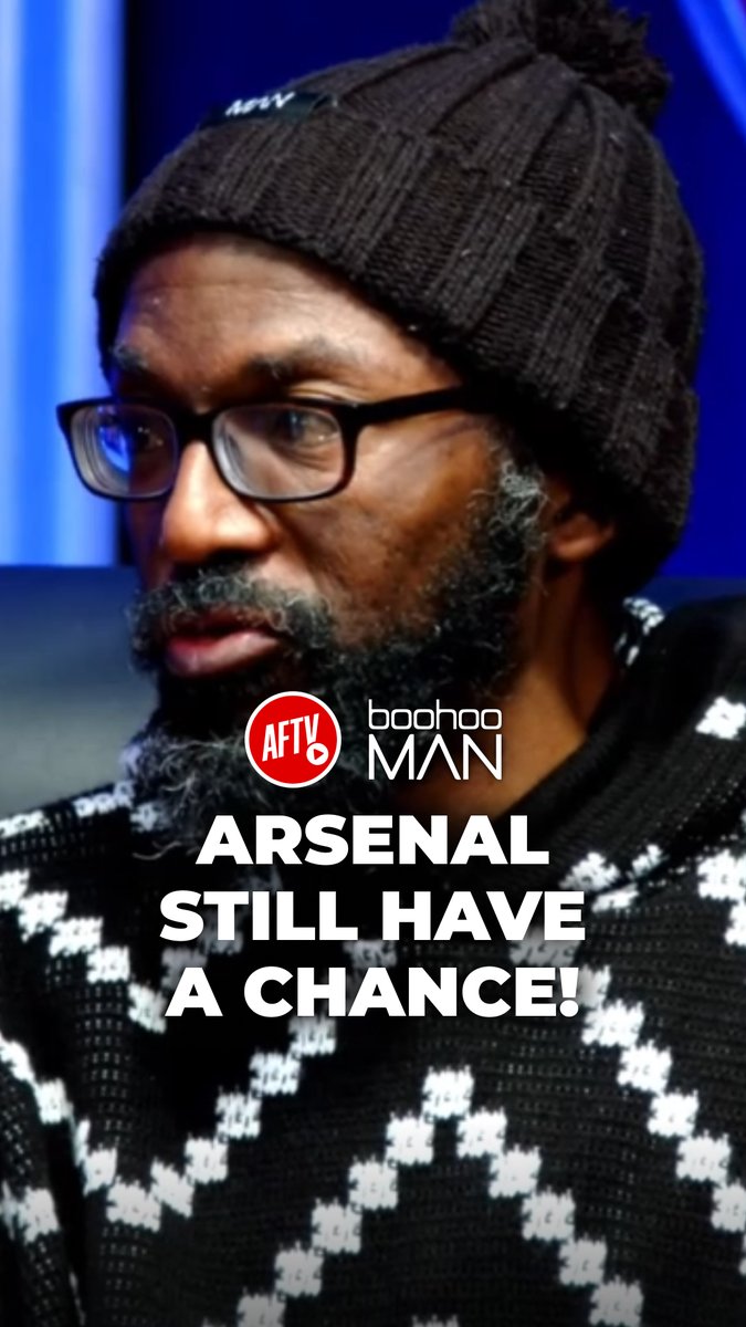 It's not over for Arsenal according to Ty! 😂 Get 48% OFF sitewide for a limited time and use code ‘AFTV10’ for an EXTRA 10% OFF boohooMAN menswear, excluding selected lines: (ad) #BiasedPremierLeague