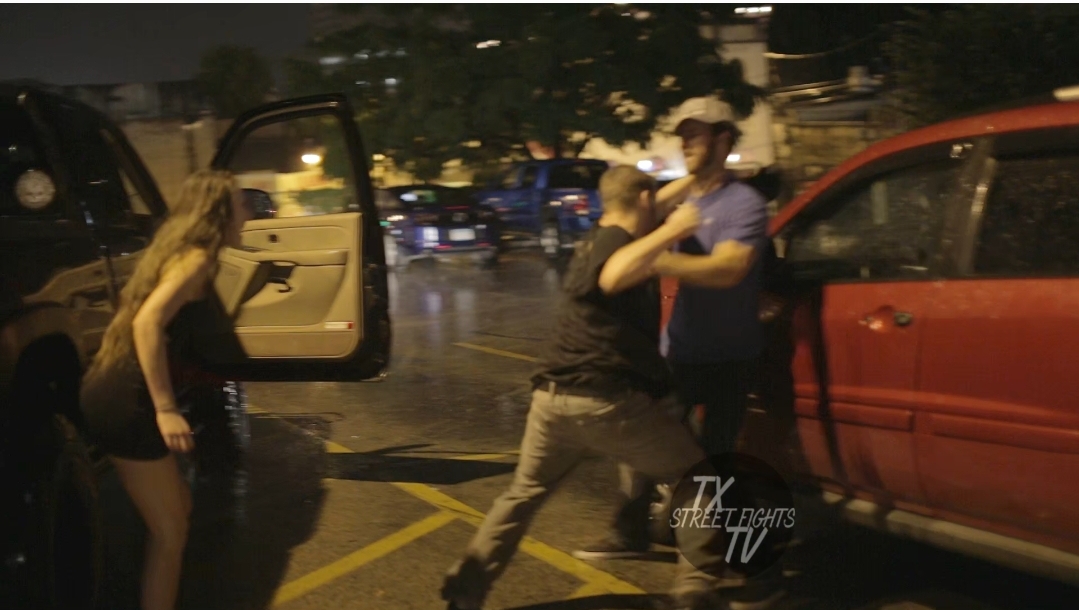 Dude gets body slammed in fight #fight #fights #austintx