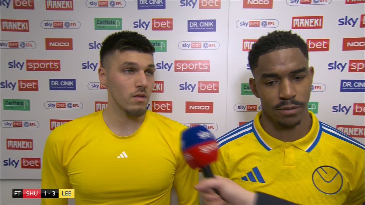 "The belief was there from the start... we always keep believing" Joel Piroe says Leeds were confident of their late comeback against Sheffield United 💪