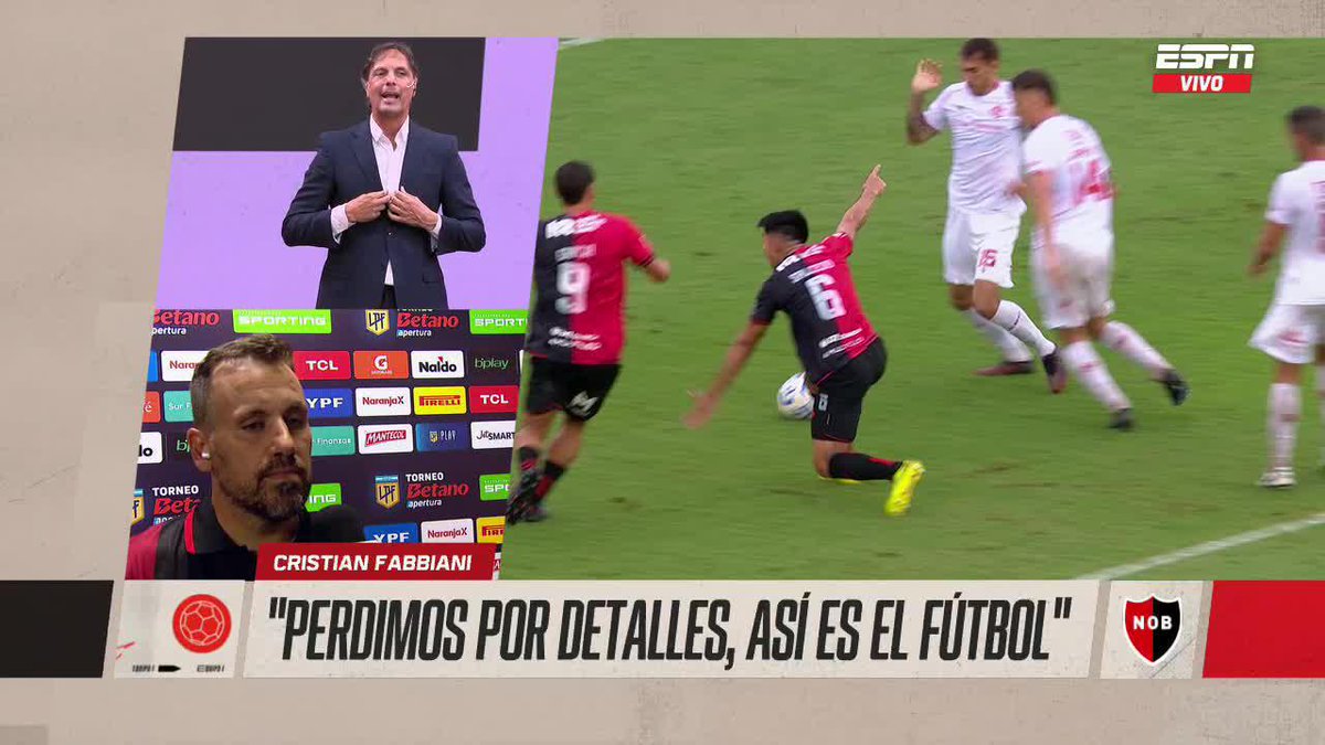 "SI NO COBRARON EL PENAL, YA ESTÁ... YA TERMINÓ EL PARTIDO" ✍️ Ogro Fabbiani 📺 ESPN Argentina | #DisneyPlus