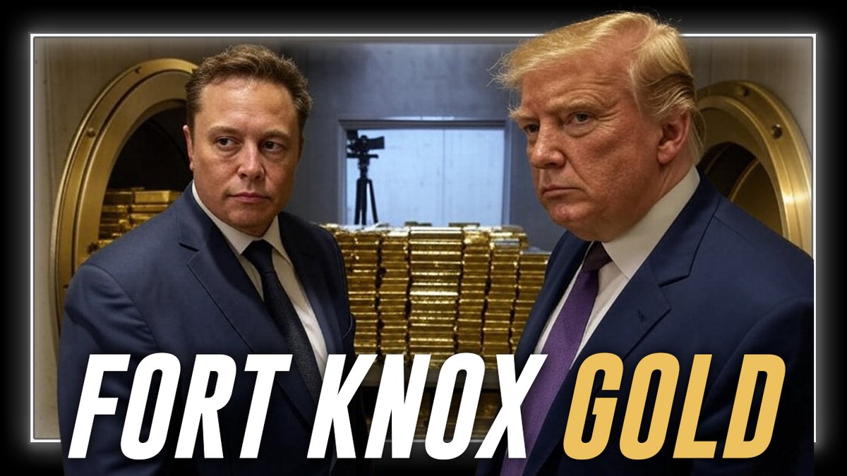 BREAKING: Trump Says Someone May Have Stolen The Gold From Fort Knox, And He &amp; Elon Musk Are Going To Personally Investigate Soon » WATCH/SHARE THE LIVE X STREAM HERE: