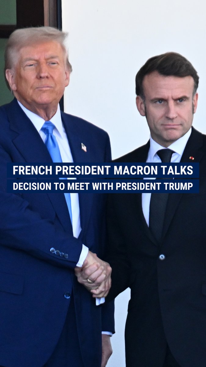French President Emmanuel Macron discusses his meeting with President Trump and Russia-Ukraine peace talks in an interview with Bret Baier on Special Report.