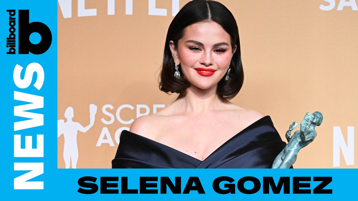 Selena Gomez has won her first SAG award. 🏆 #BillboardNews