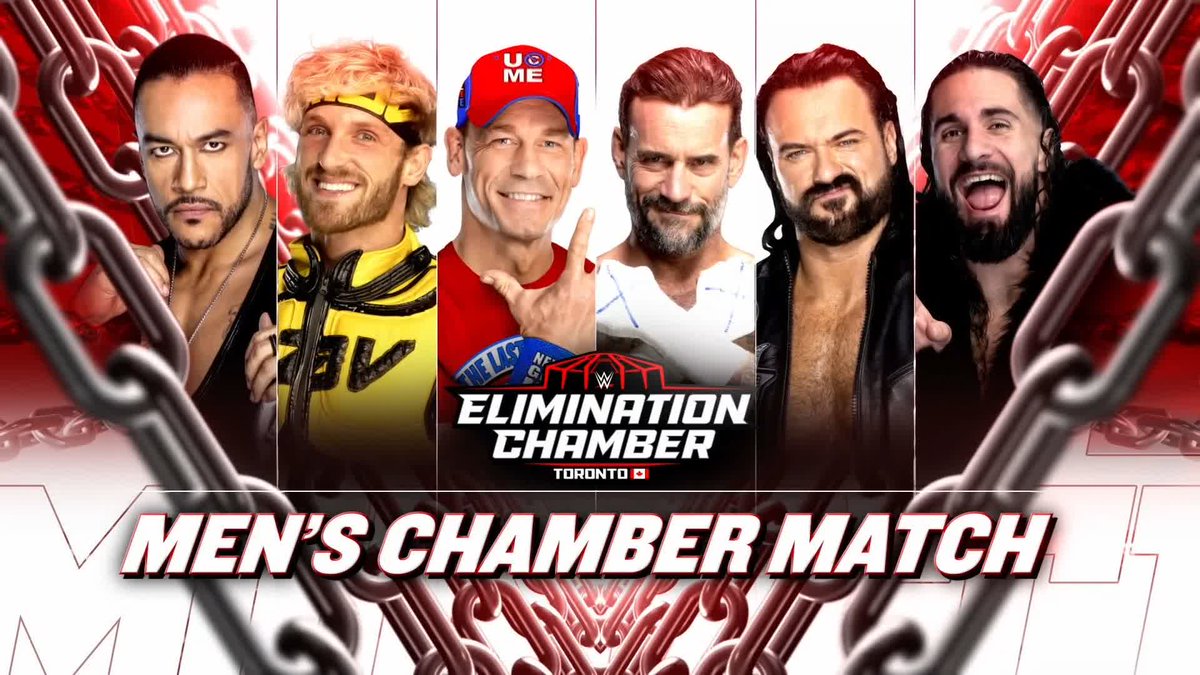 Get ready for #WWEChamber THIS SATURDAY! 🇨🇦 TORONTO 🎟️