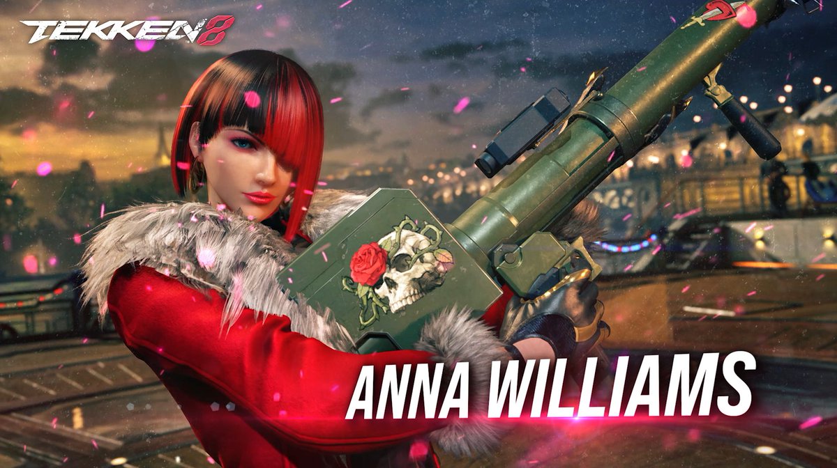 #鉄拳8 シーズン2追加DLCキャラ 「ライトニング・スカーレット」 アンナ・ウィリアムズ 参戦！💋 🔻早期アクセス 4/1(火) 「シーズン2 キャラクター＆ステージパス」 「シーズン2 キャラクターパス」 所有者限定 🔻一般アクセス 4/4(金)