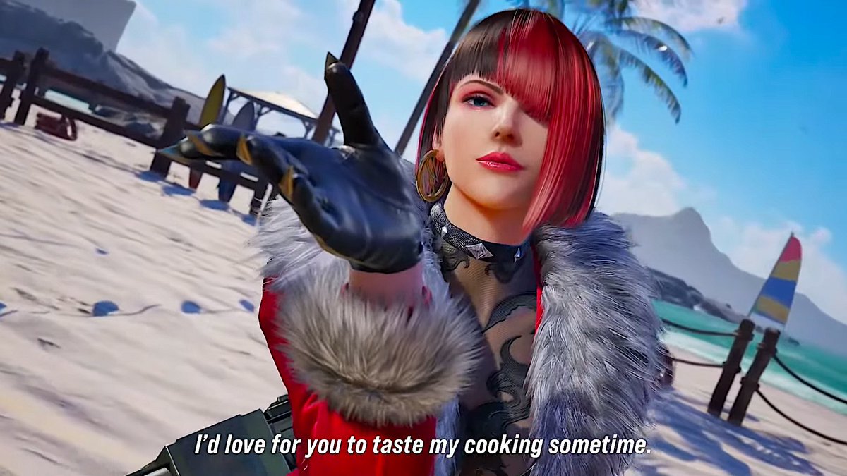 Anna Williams Special Intro, Rage Art & Win Dialogue with Nina