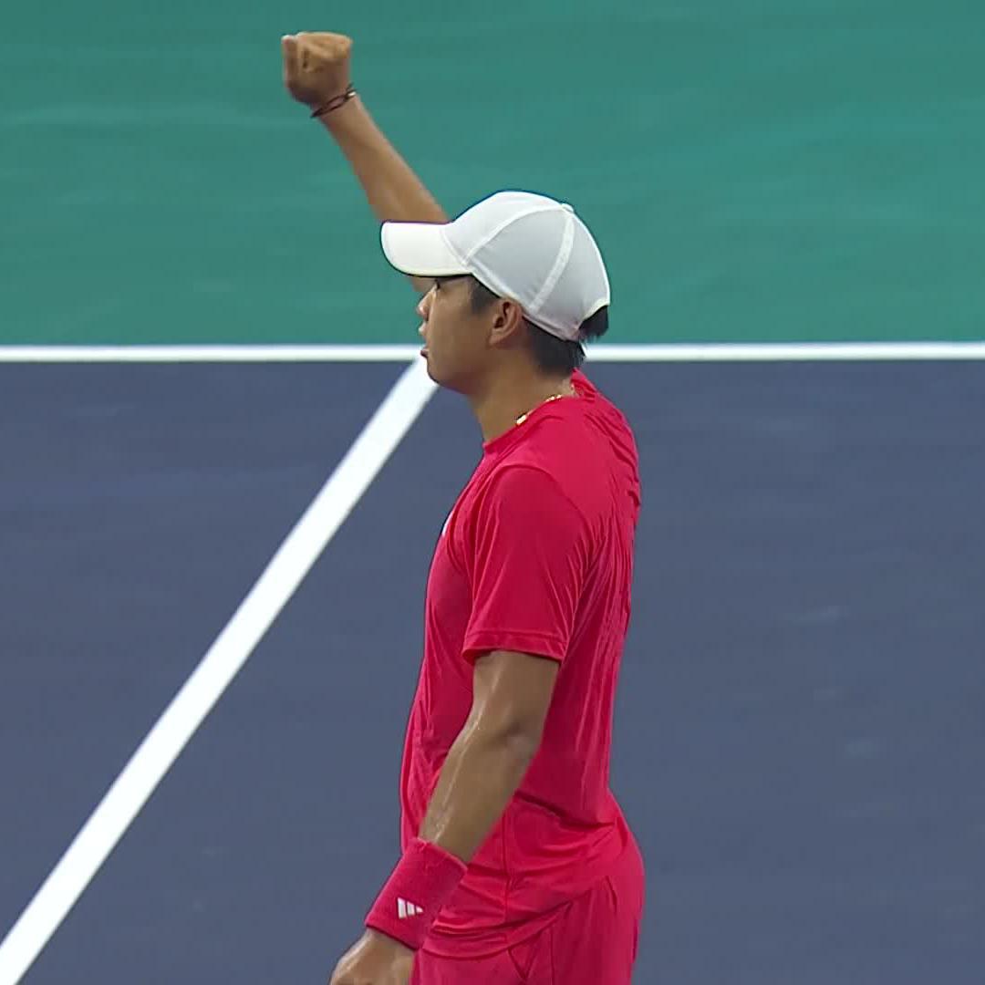 Continues to impress 👏 Learner Tien takes out Norrie in straight sets to move into the 2nd round in Acapulco! Abierto Mexicano de Tenis