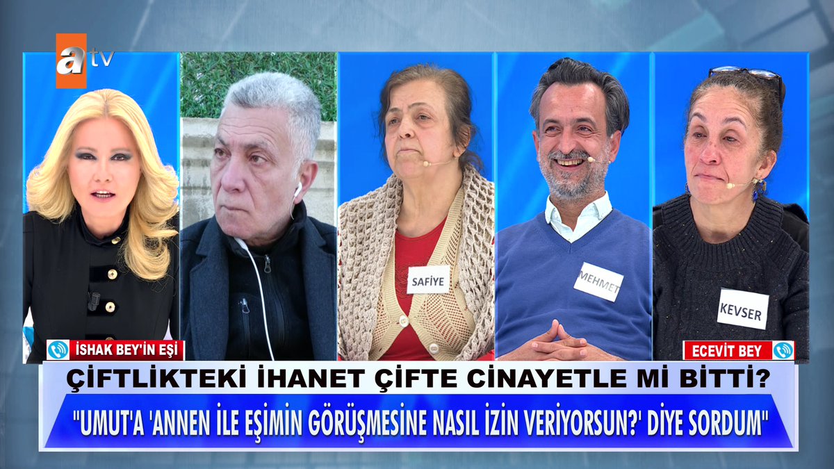 Çiftlikteki ihanet çifte cinayetle mi bitti? "Çiğdem, eşime: "Safiye annem seni çok özledi!" #MügeAnlıİleTatlıSert #MügeAnlı atv