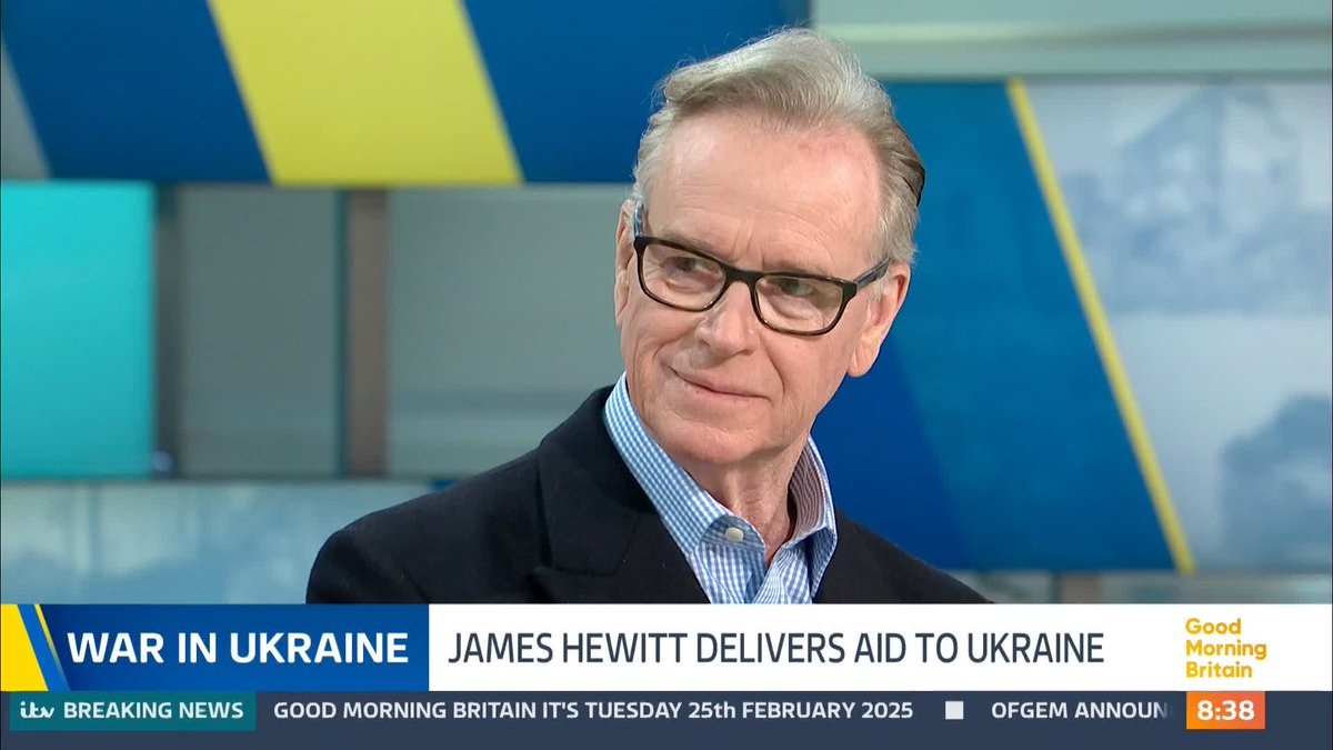 'I see it as a duty to help those less fortunate than we are.' James Hewitt describes how emotional he was when delivering aid to Ukraine and how important it was to team up with John Lawler, founder of Operation SafeDrop, to help those in need.
