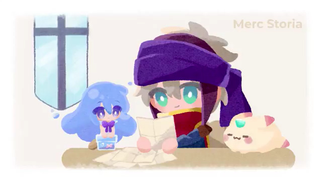 チャチャです! 完結を記念して、運営さんからアニメーションをお預かりしていますので、ご紹介します、です! 届いたお手紙を読んで楽しそうなユウさんとメルクさんと、トトさんの受け取ったお手紙の差出人は、どなたなのでしょうか…(✿ ˘ ᴗ ˘*) #メルスト