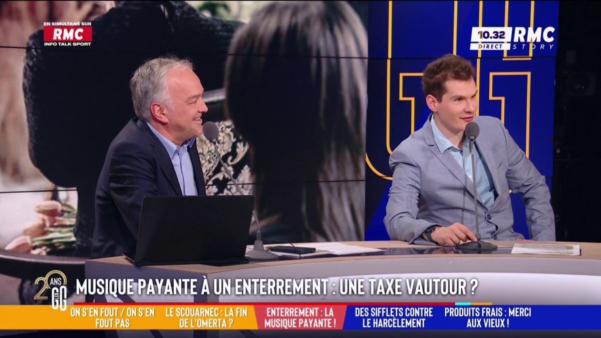 ⚰️ Les GG nous présentent la musique qui sera jouée à leur enterrement ! 🤘 Autant pour Alain Marschall on comprend la logique mais pour Olivier Truchot, c'est plus surprenant... 😂 #GGRMC