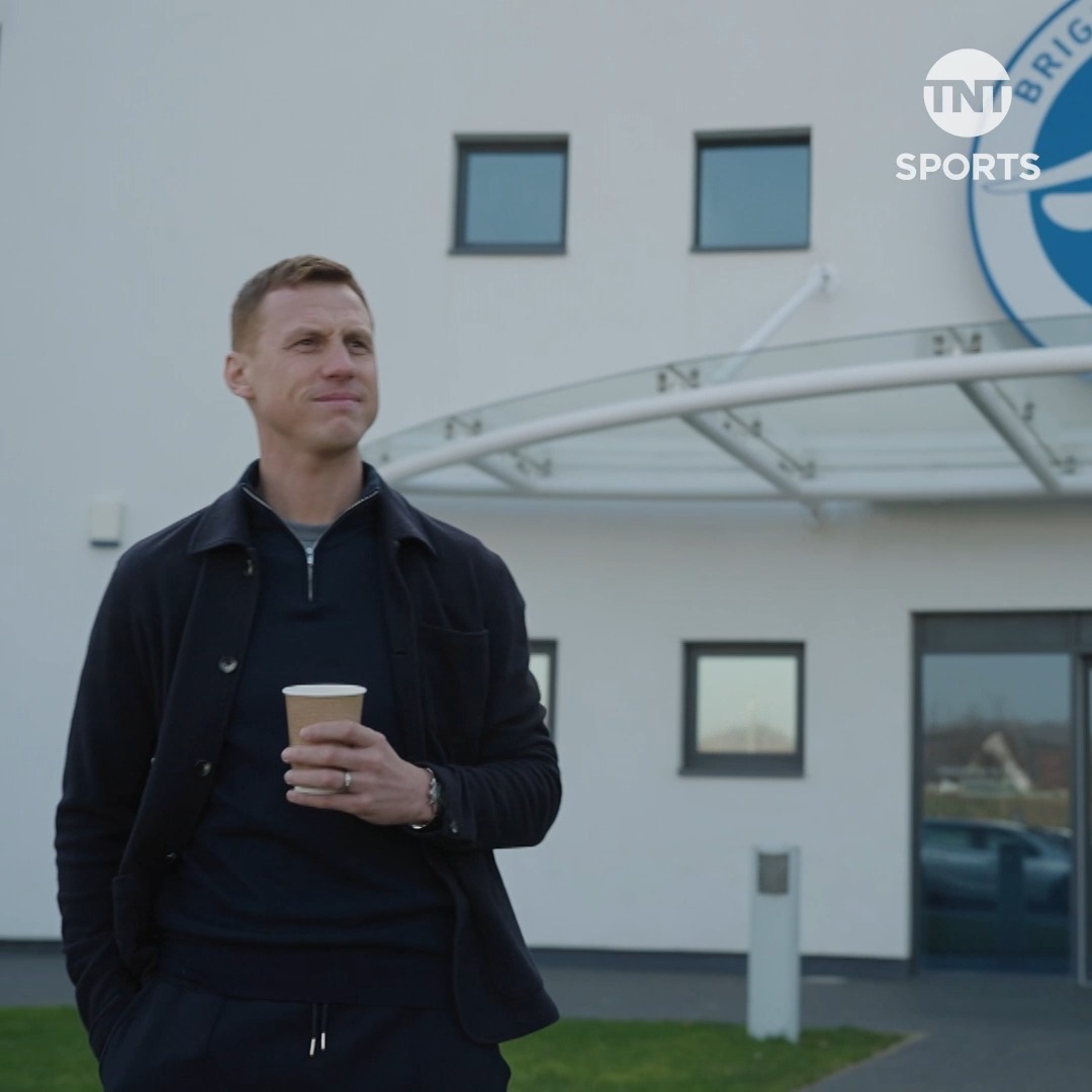 You know it's going to be an interesting one when Joe Marler is 2 hours late to Brighton & Hove Albion training with Steve Sidwell 👀