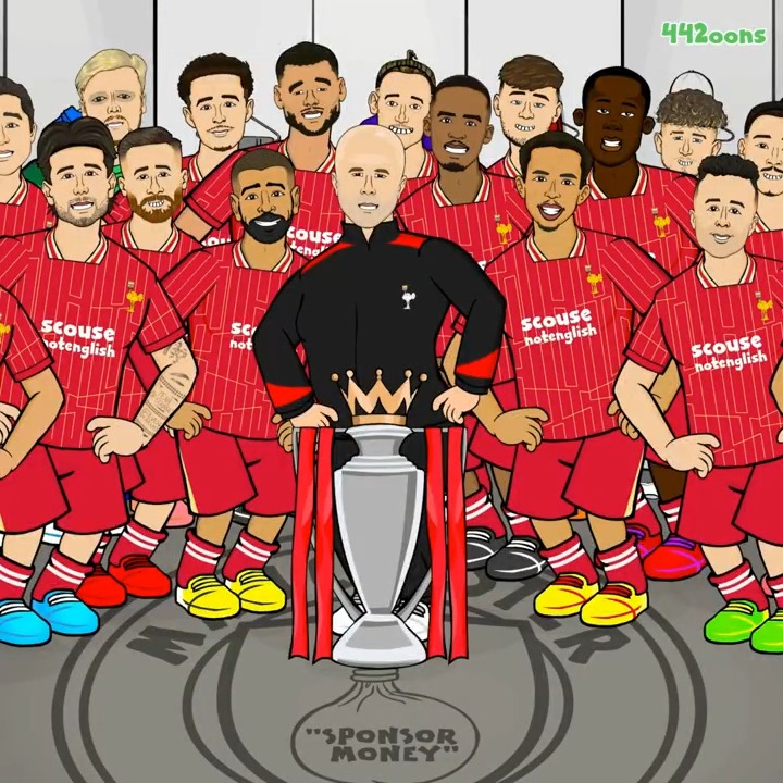 Man City vs Liverpool - the cartoon