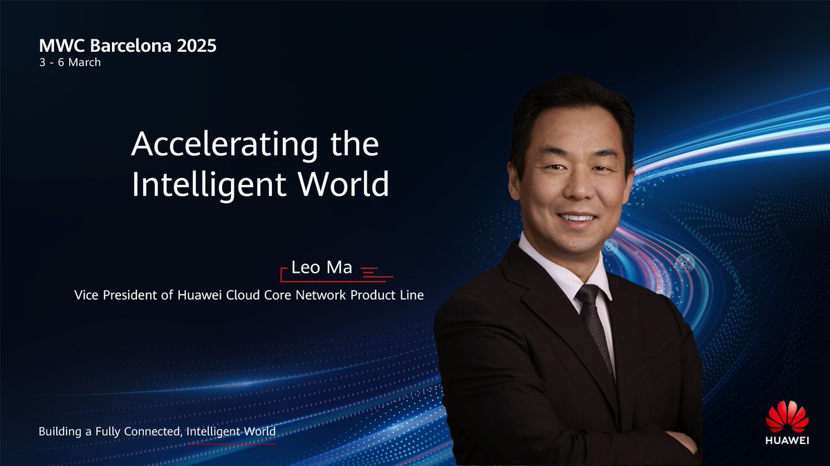 2024 marked the 1st year of #5GA commercial use worldwide! With intelligent agents for calling, experience, and O&M incorporated to the core network, we're transforming the future. Join us at 5G-A Core Summit during #MWC25 to shape an intelligent world!🌐