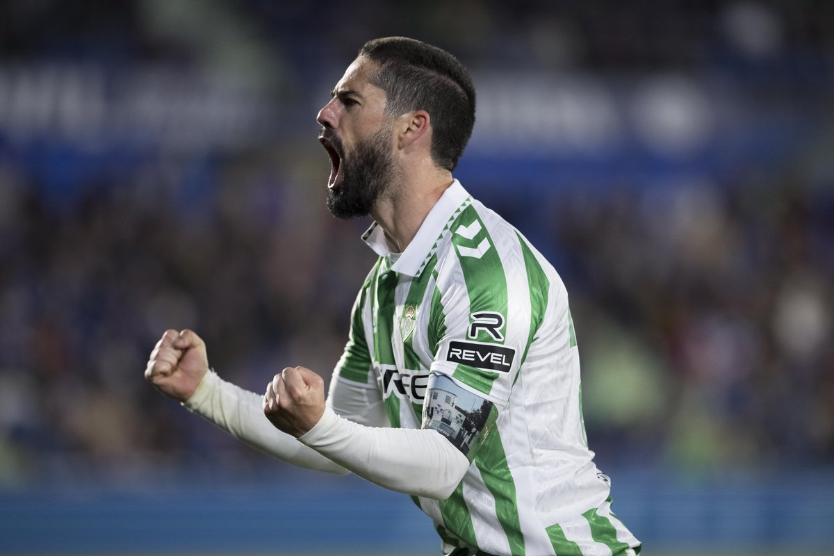 🐐🤝🎩 La cabra asiste y el mago anota el gol. #GetafeRealBetis #LALIGAHighlights