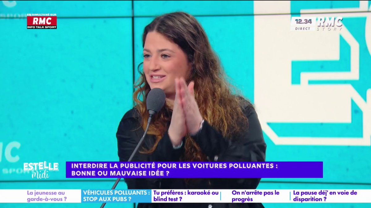🚗 Interdire la publicité pour les voitures polluantes 🎙️ Elise Goldfarb : "Marine Tondelier a raison ! Je pense qu'on vit dans une société où si l'on ne nous interdit pas quelque chose, on le fait... Le SUV, c'est une voiture de quelqu'un qui veut se la péter !" #EstelleMidi