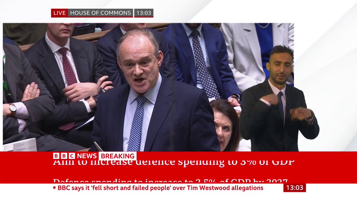 Will the PM on his trip to Washington "try to persuade" President Trump to "make Russia pay?" Lib Dem leader Ed Davey asks Keir Starmer "Lasting peace" in Ukraine requires security guarantees and a "US backstop", the prime minister says Follow live