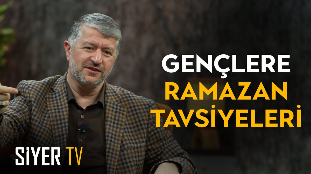 Muhammed Emin Yıldırım Hocamızdan gençlere Ramazan ayı için tavsiyeler.