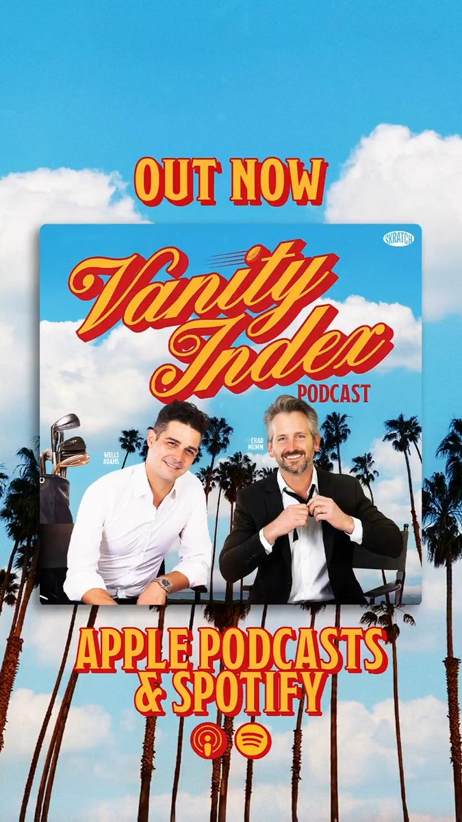 You've heard of a sandbagger, but a Vanity Index might be worse. Episode 1 of the Vanity Index Podcast with @ChadMumm and Wells Adams is out NOW! Listen on Apple Podcasts: Listen on Spotify: