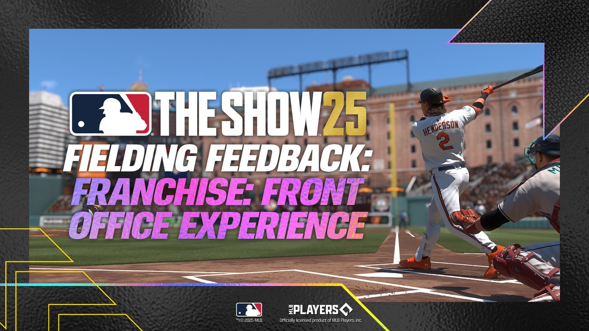 Join us for a deep dive on the evolution of Franchise: Front Office Experience, March to October, and more. Pre-order at Available March 18 #MLBTheShow