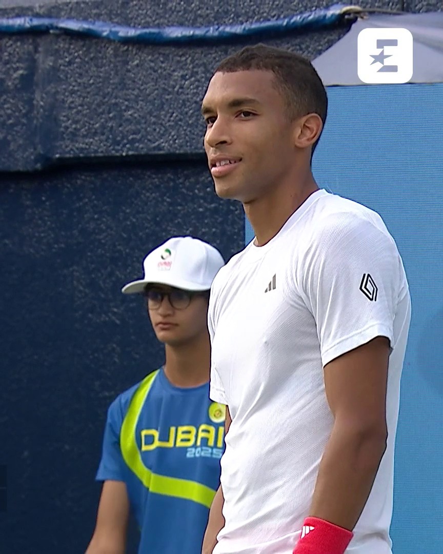 La séquence folle entre Auger-Aliassime et Bublik 😅 VAR, service à la cuillère, chambrage : tout y est ! Suivez le tournoi de Dubaï en intégralité sur Eurosport et Max