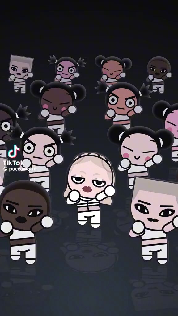 Even Pucca did the ABRACADABRA trend. This is serious Rachel! Pucca >>> Hello Kitty
