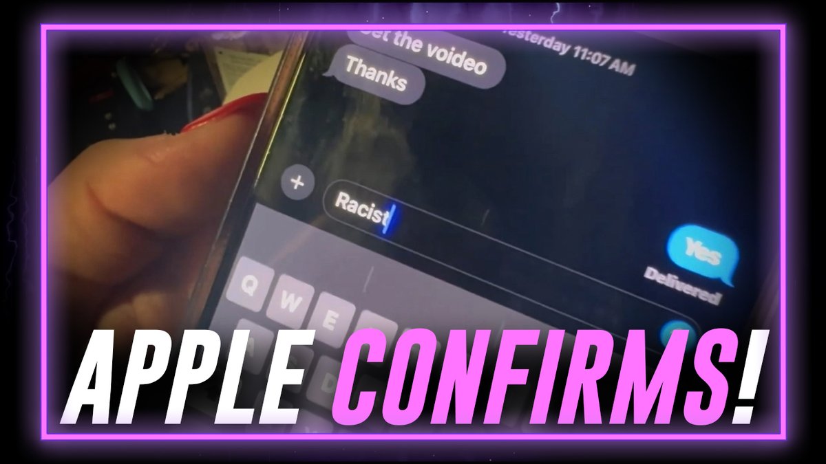 BREAKING: Apple Has Confirmed To Fox News That iPhones Are Changing The Word 'Racist' To 'Trump' In Voice-To-Text Feature, Confirming The Bombshell Story First Broken By Infowars' Alex Jones » WATCH/SHARE THE LIVE X STREAM HERE: