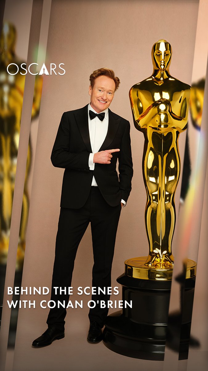 Follow along as 97th Oscars host Conan O'Brien goes through the paces of every comedian's dream: promotional content for ABC. Watch the #Oscars LIVE on Sunday, March 2nd, at 7e/4p on ABC and Hulu.