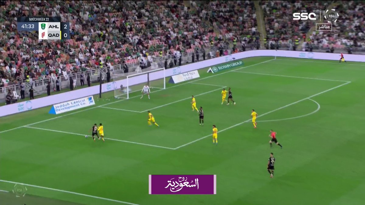 هدددددف!⚽ الثالث للأهلي عن طريق ناتشو بالخطأ في مرماه⚽🔥 الأهلي 3 × 0 القادسية #دوري_روشن_السعودي #الأهلي_القادسية | #SSC