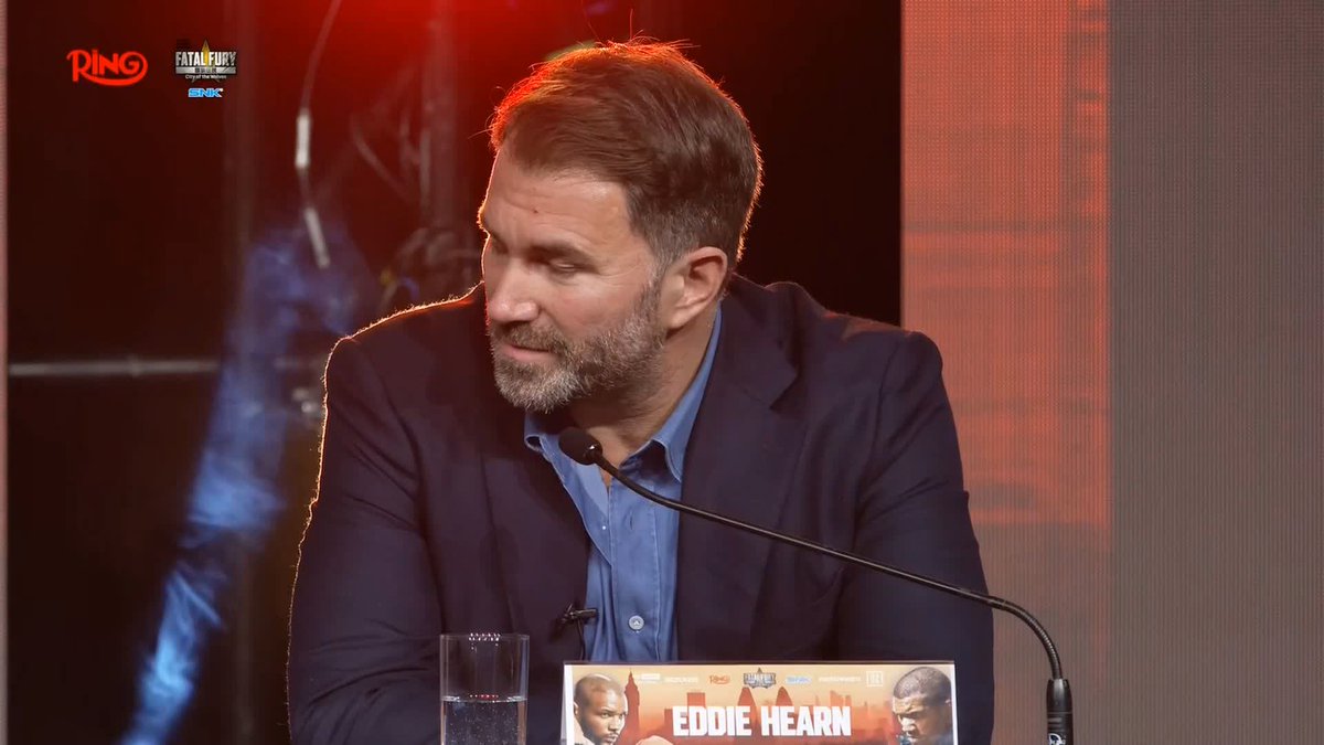 "Eddie, you know I don't like you" 👀 Chris Eubank Jr. CLASHES with Eddie Hearn 😳