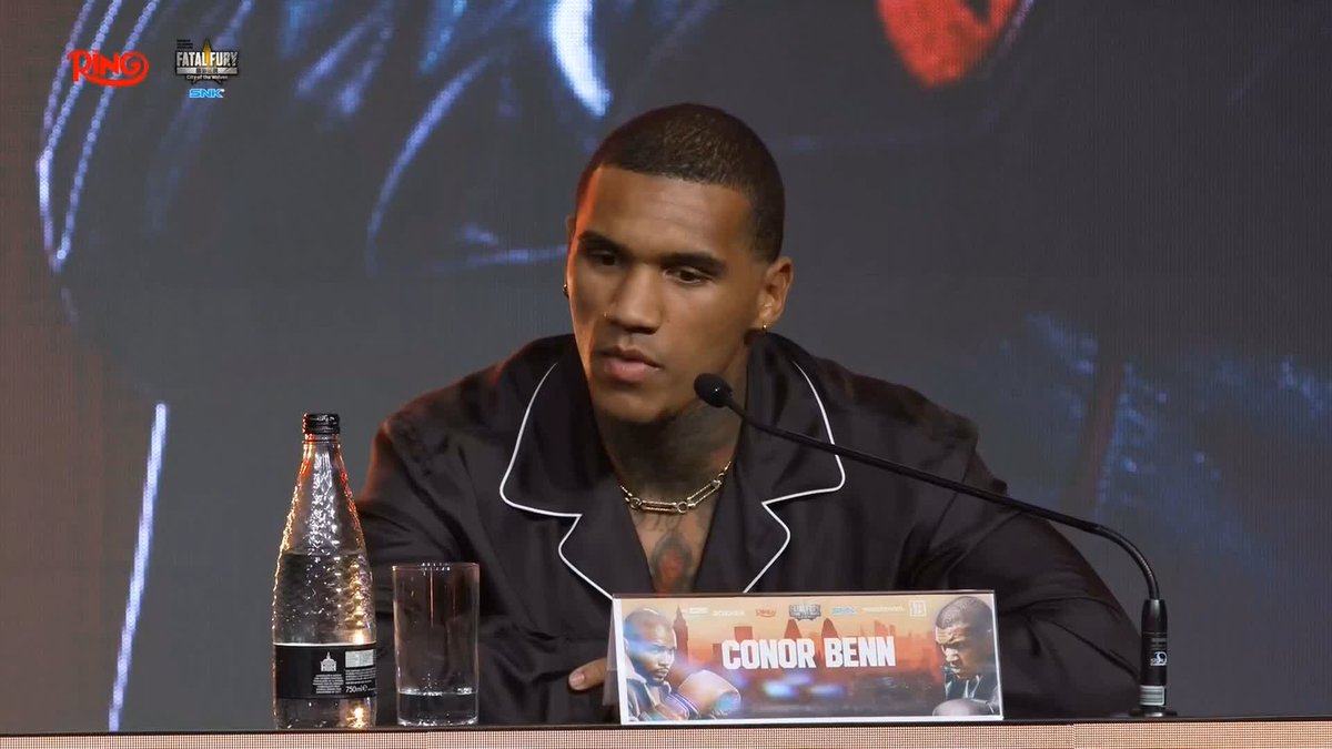 "I'm excited to end this man's career" ❌ Conor Benn is confident of getting the job done against Chris Eubank Jr. 🗣️