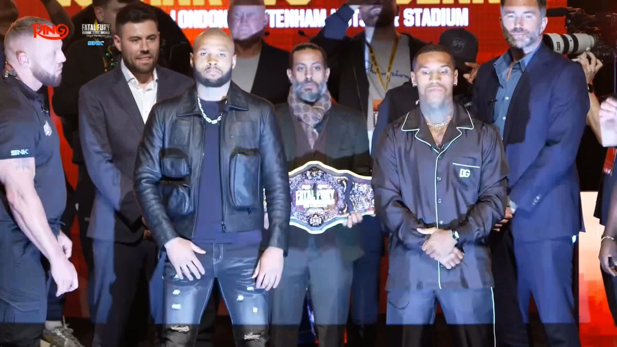 IT'S ALL KICKED OFF! ‼️ Chris Eubank Jr. SLAPS Conor Benn during intense face-off 💥