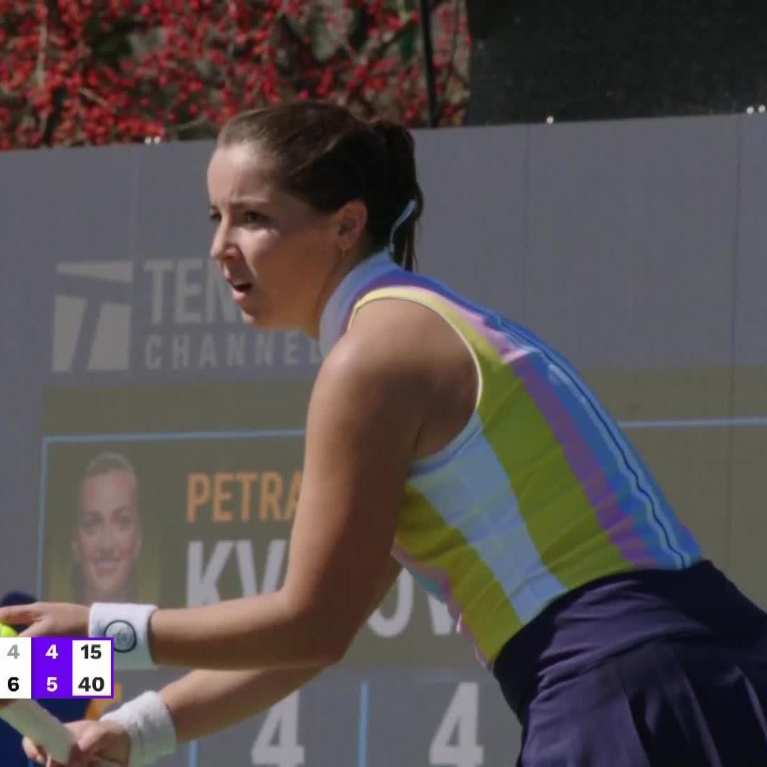 Burrage braves it out 👏 Jodie Burrage knocks out Kvitova in Austin 3-6, 6-4, 6-4. #ATXOpen