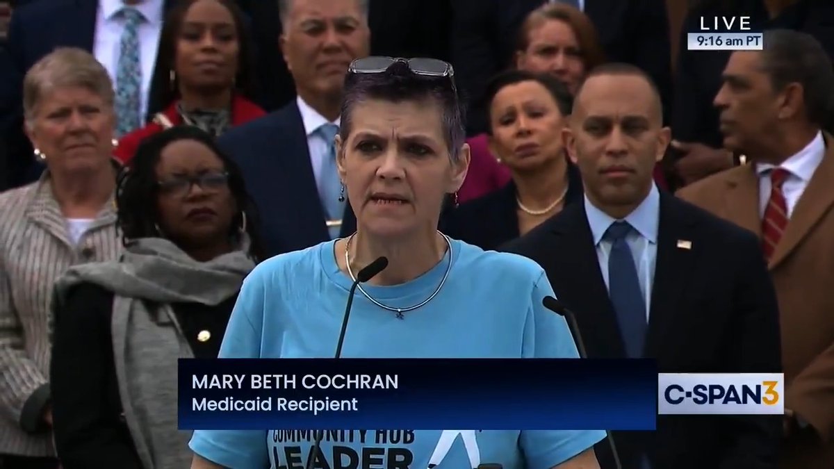 Meet Mary Beth. She adopted her four grandkids, ages 10, 12, 15 &amp; 16, because their parents suffer from addiction. Mary Beth relies on SNAP to put food on the table and Medicaid so they can see doctors and dentists. The House Republican Budget cuts both. Share her story.
