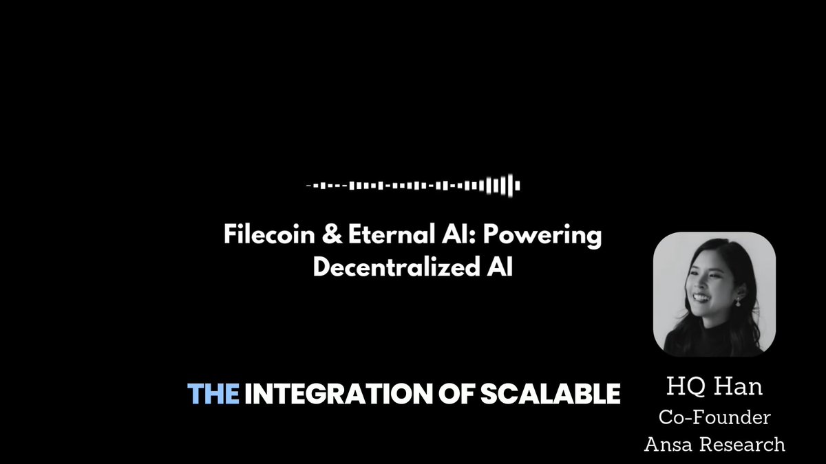 .HQHan.eth from Ansa Research explains how Aethir and Filecoin are working together to enhance decentralized computing and storage. With over 400,000 GPU containers, including NVIDIA H100s and H200s, this collaboration supports AI, Web3, and large-scale data applications