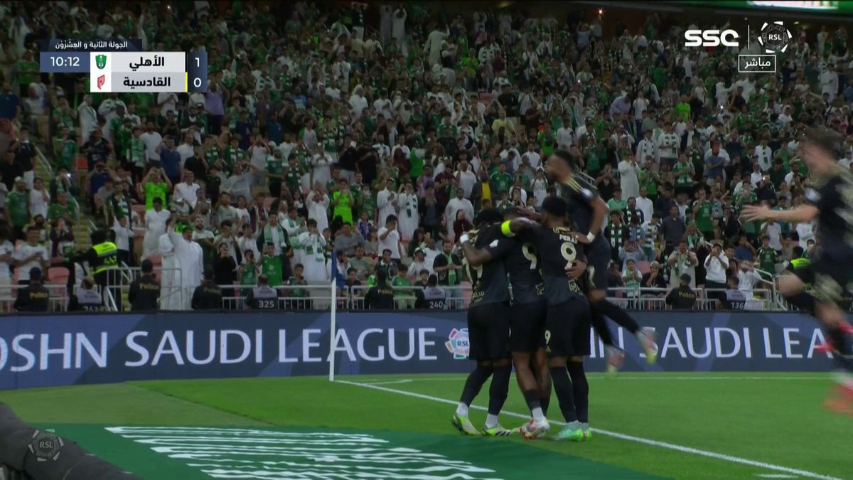رباعية الأهلي في مرمى القادسية 👀💚🤩 #الأهلي_القادسية #دوري_روشن_السعودي