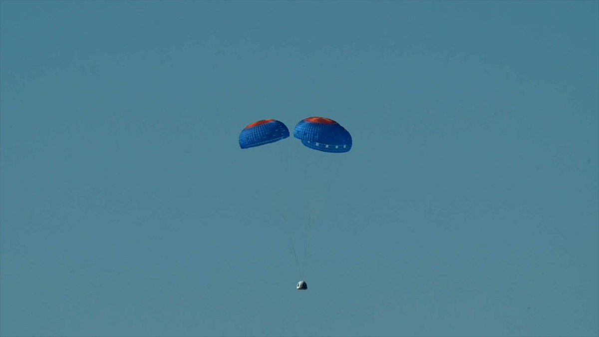 Welcome back to West Texas, NS-30 astronauts!