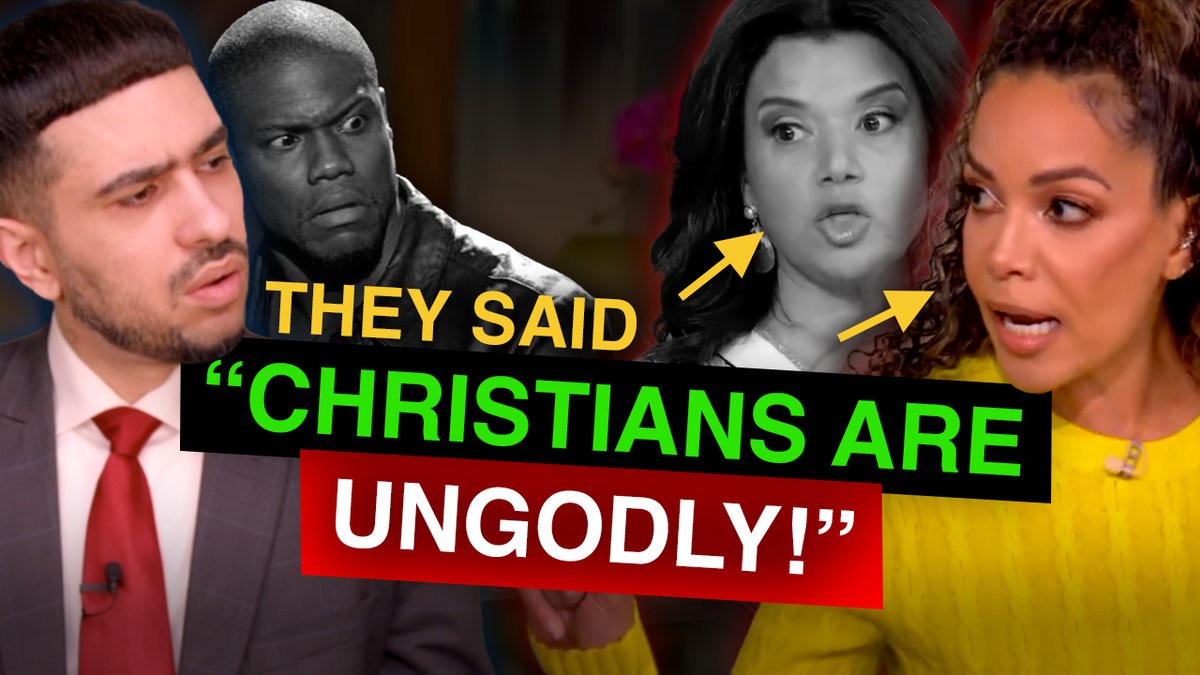 Guest just ENDED Sunny Hostin and Ana Navarro after they called Christians UNGODLY for not being woke: